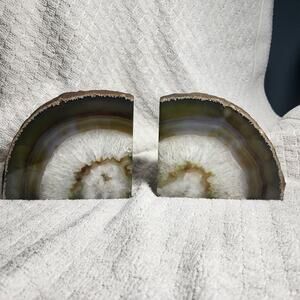 Natural QUARTZ Polished Book Ends